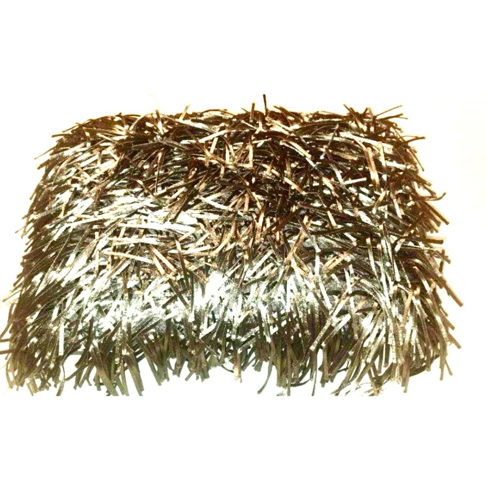 Silver Metallic Stranded Pillow Cover, & Accent Pillow! 
BRAND NEW